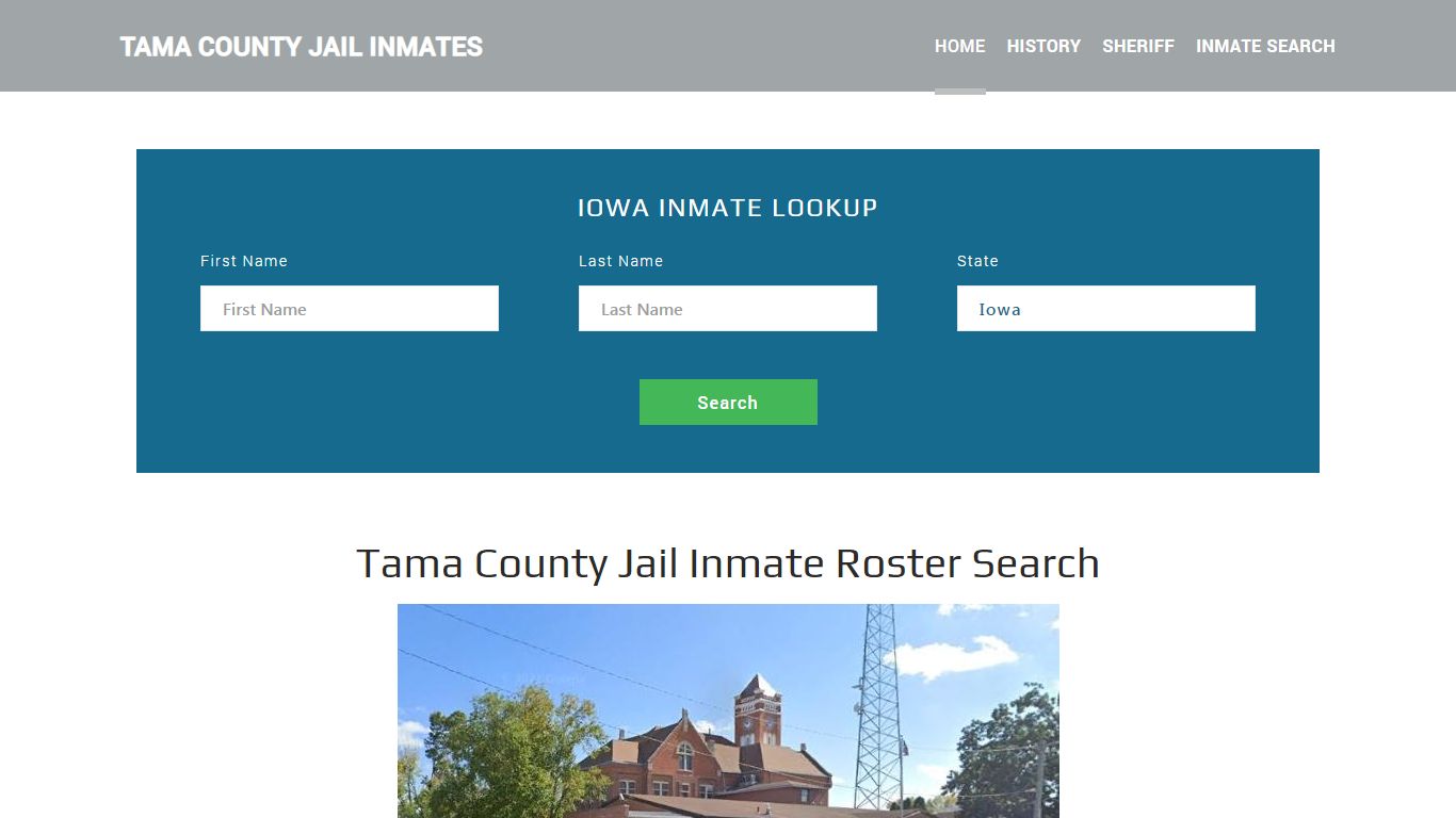 Tama County Jail Inmate Roster Lookup, Toledo, IA